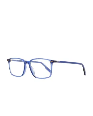 Zegna スタッドディテール レクタンギュラー メガネ - サムネイル2
