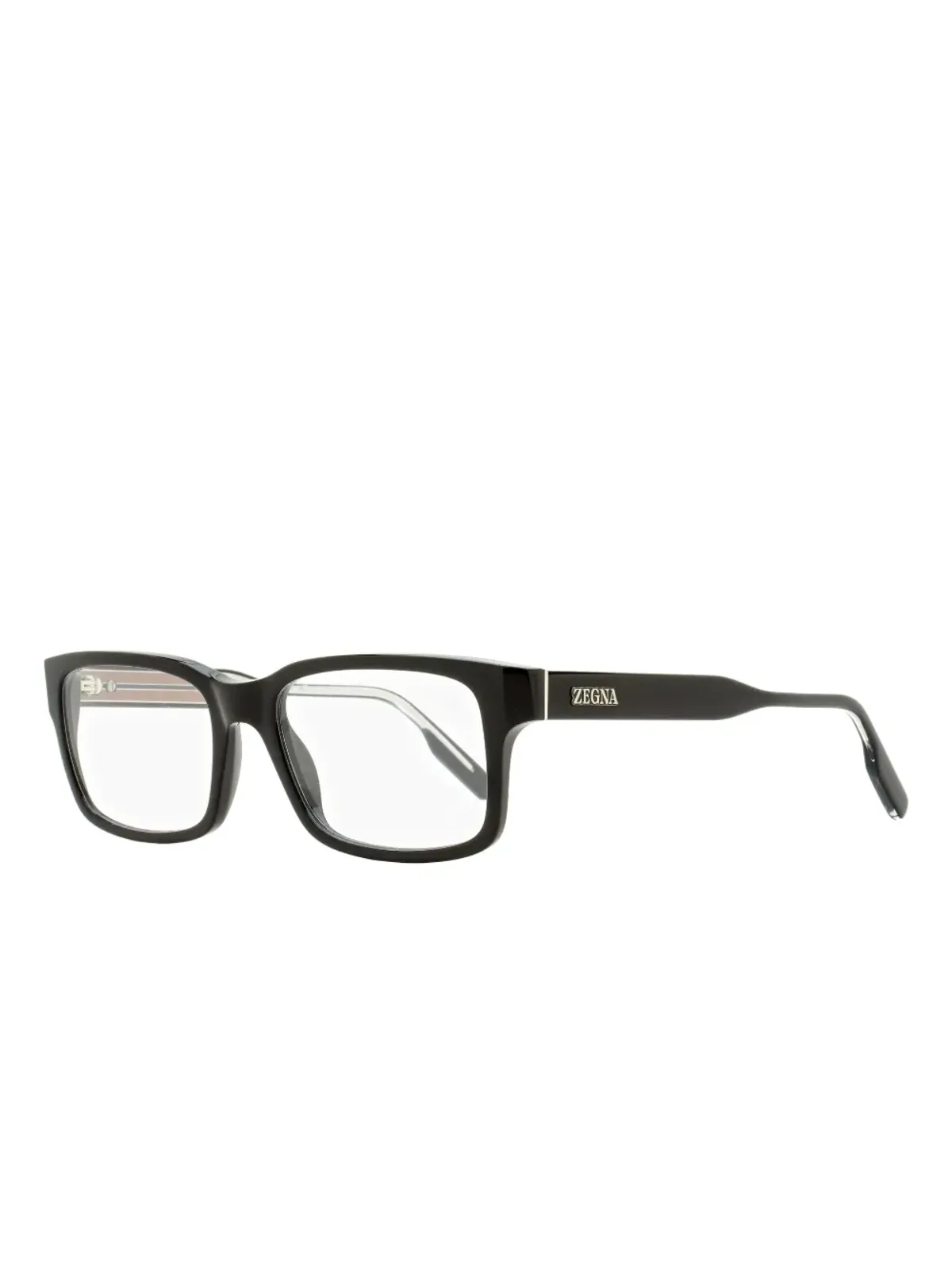 Zegna 長方形フレーム眼鏡 - 画像2
