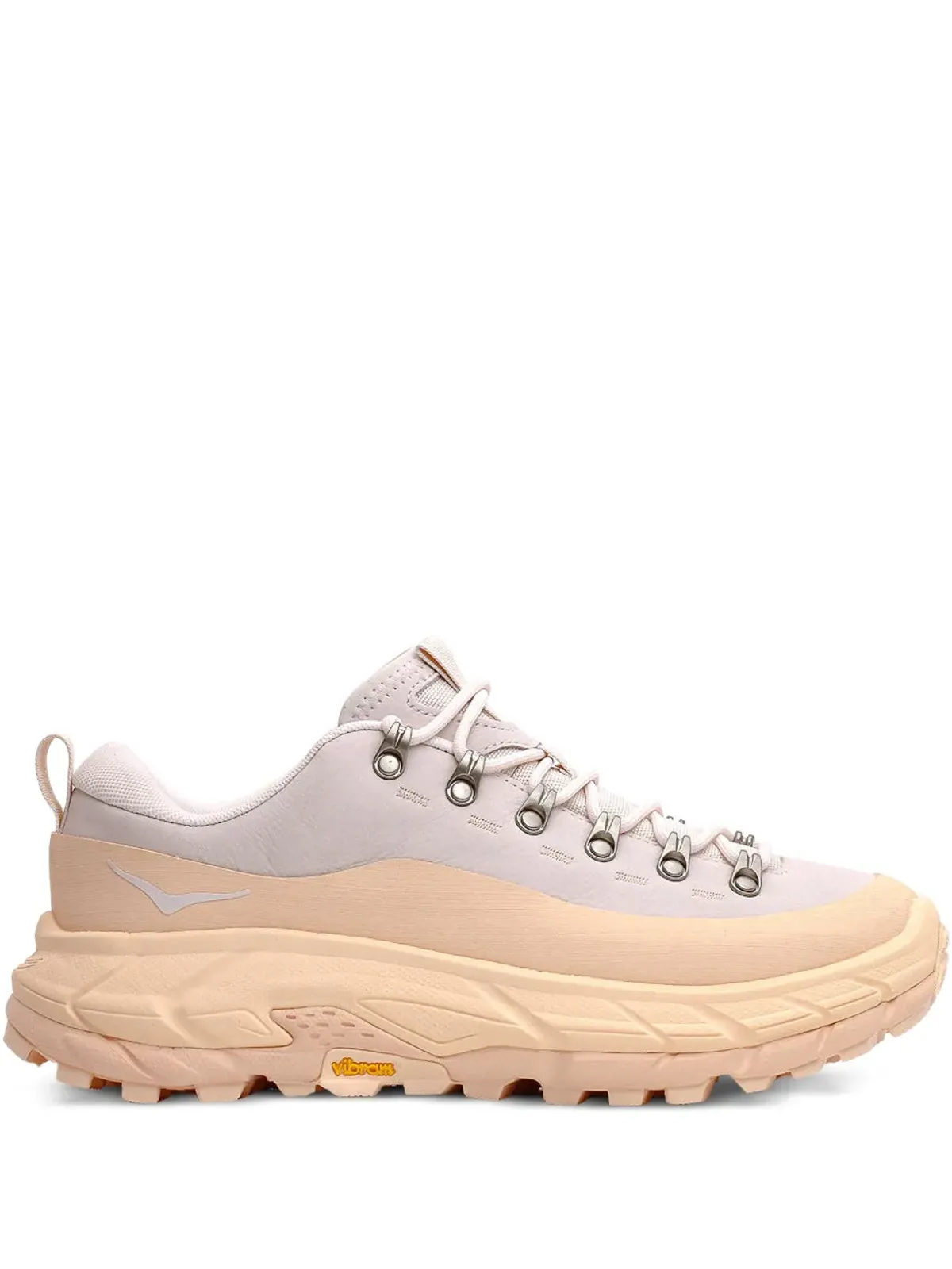 HOKA U Tor Summit ローズクリームタンジェリン スニーカー - 画像1