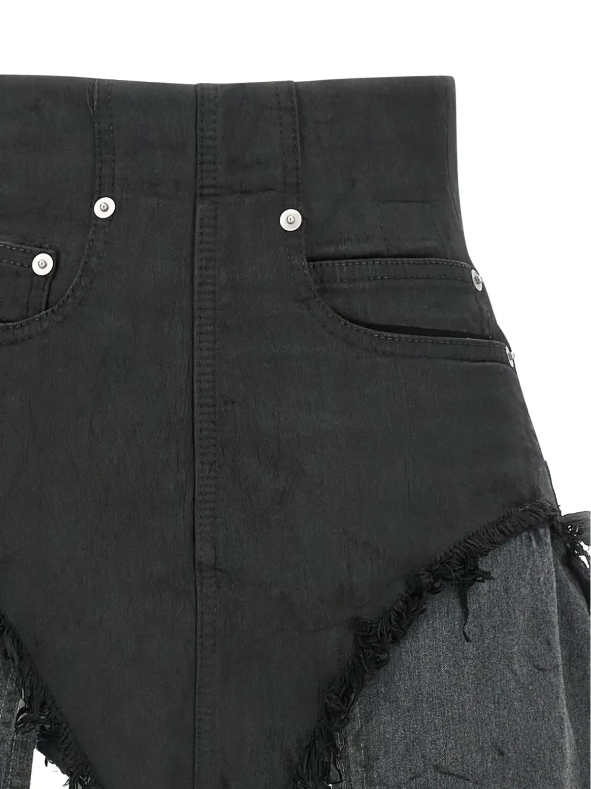 Rick Owens DRKSHDW フレイドショーツ - 画像3