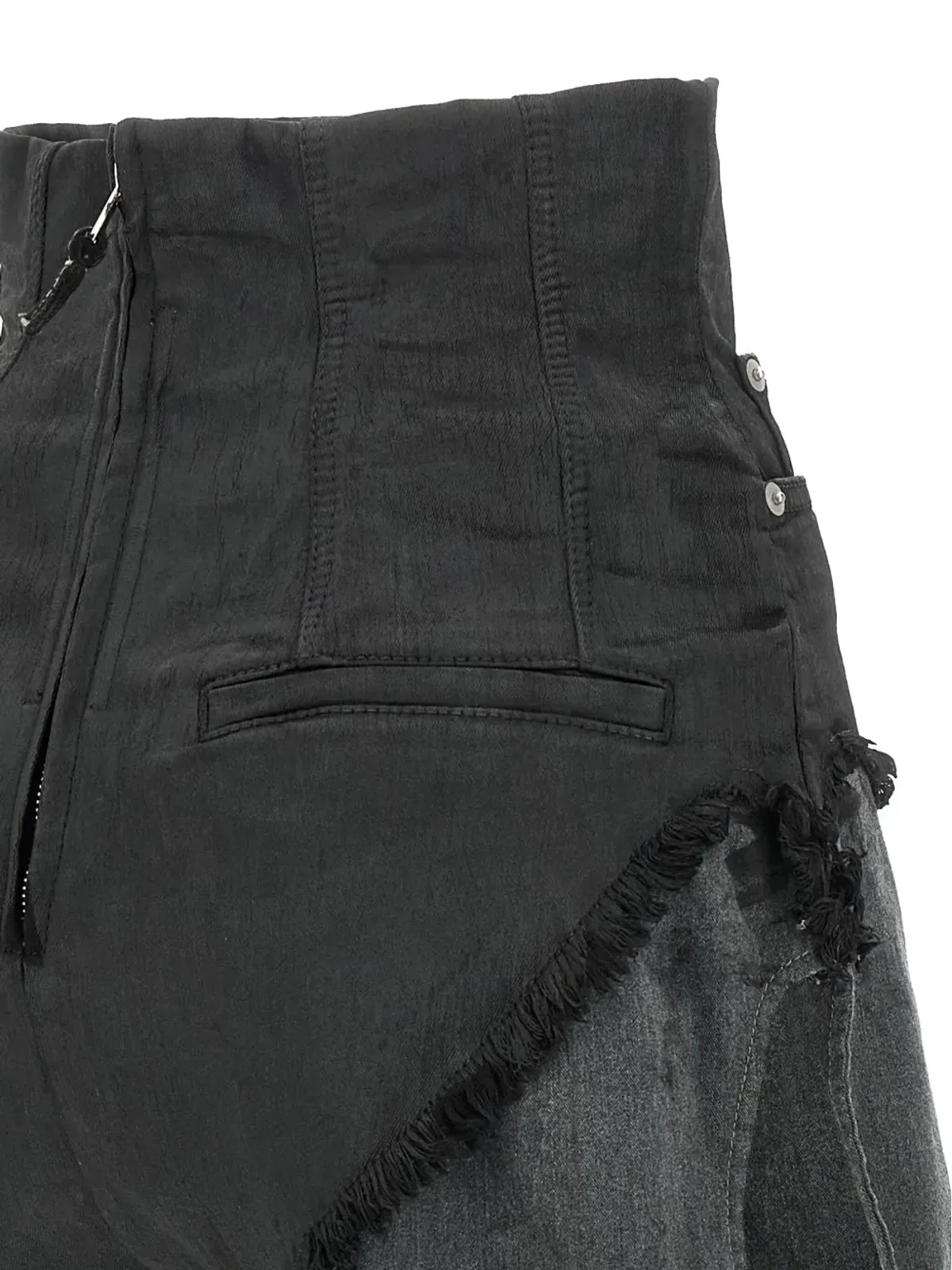 Rick Owens DRKSHDW フレイドショーツ - 画像4