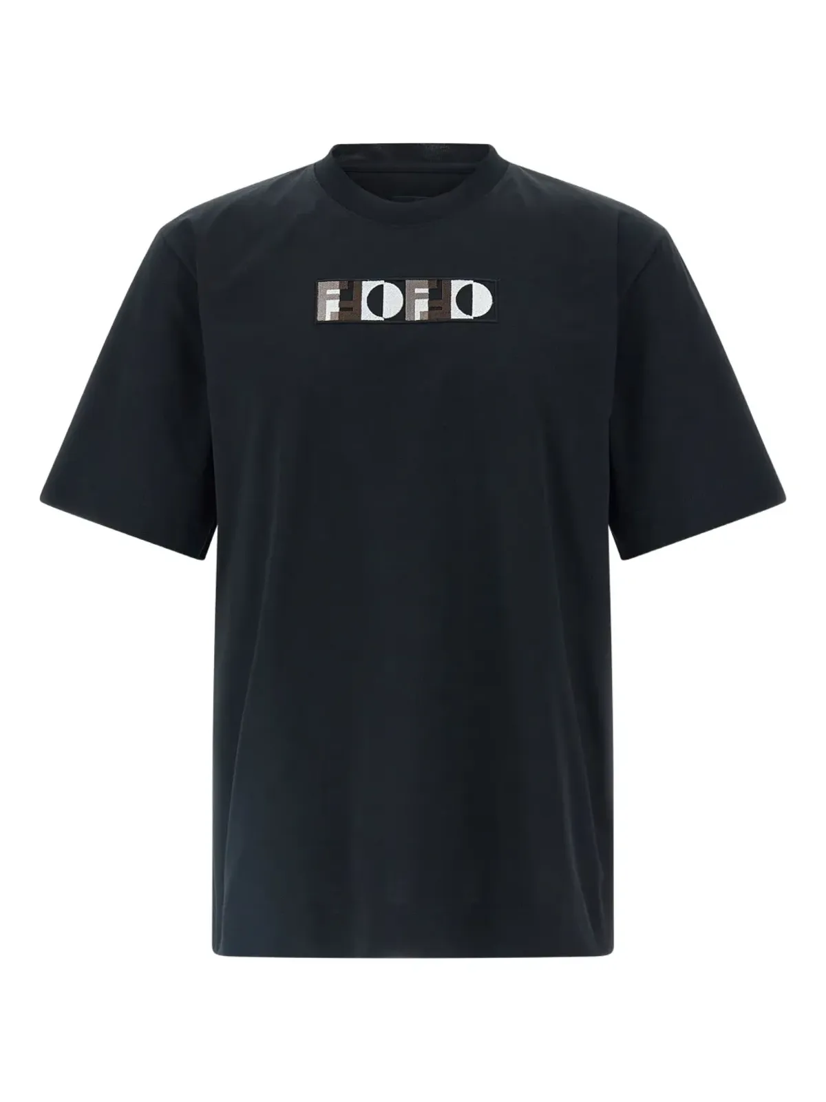 FENDI 刺繍ロゴTシャツ - 画像1