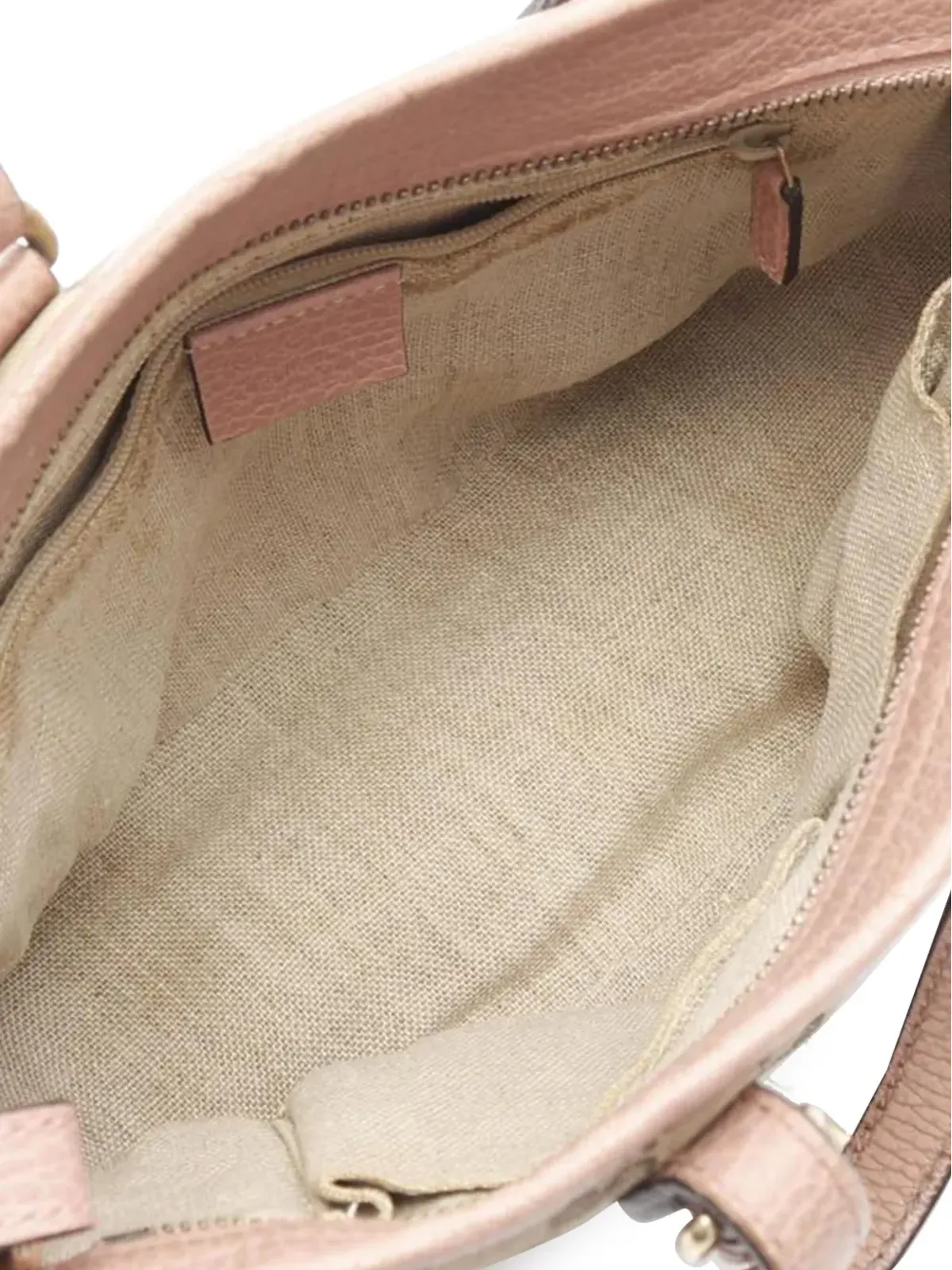 Gucci ビンテージ Bree GG キャンバス2ウェイ トートバッグ - 画像5