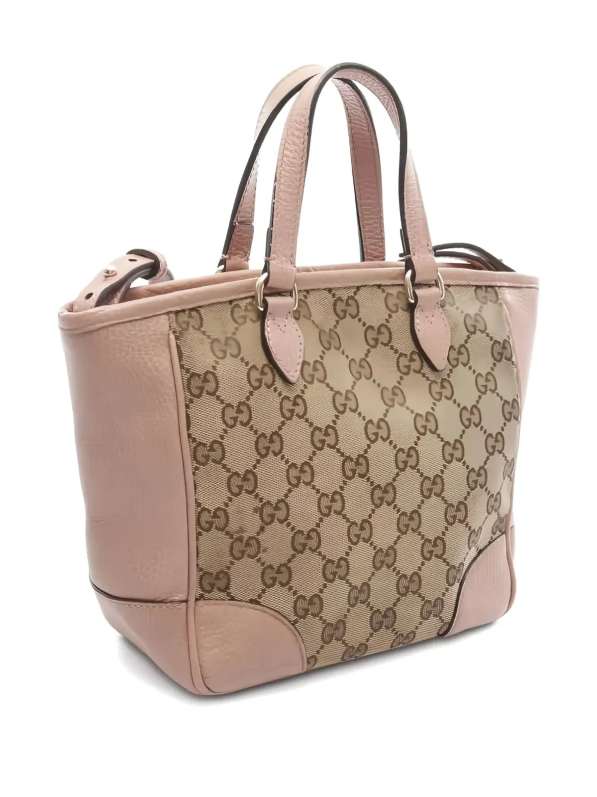Gucci ビンテージ Bree GG キャンバス2ウェイ トートバッグ - 画像2