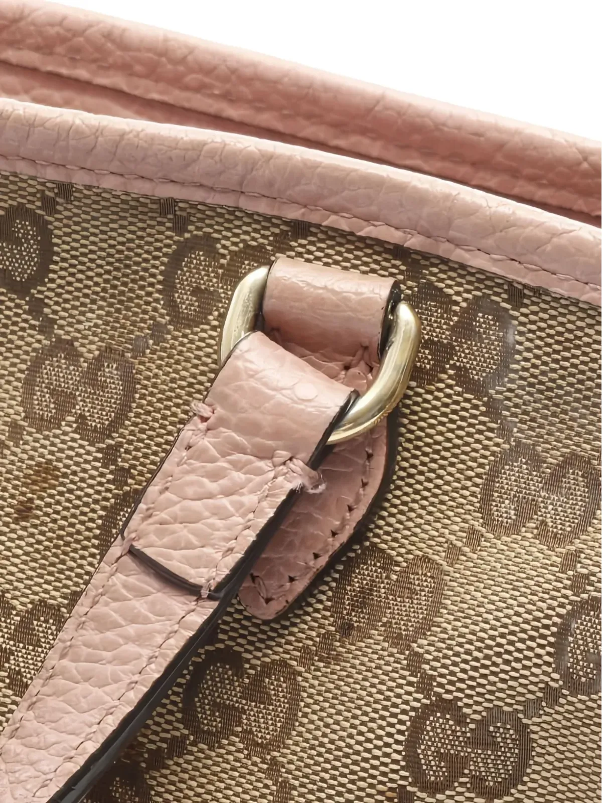 Gucci ビンテージ Bree GG キャンバス2ウェイ トートバッグ - 画像3