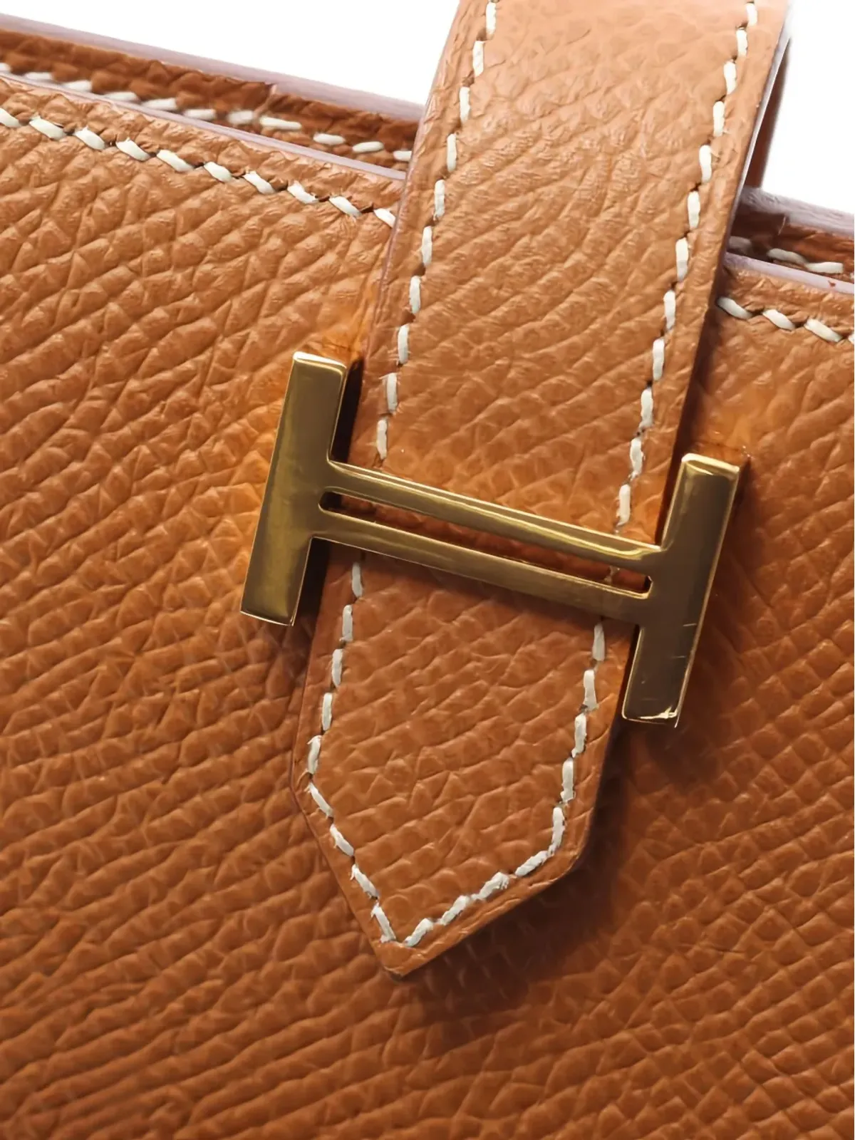 Hermès Pre-Owned ベアン ウォレット - 画像4
