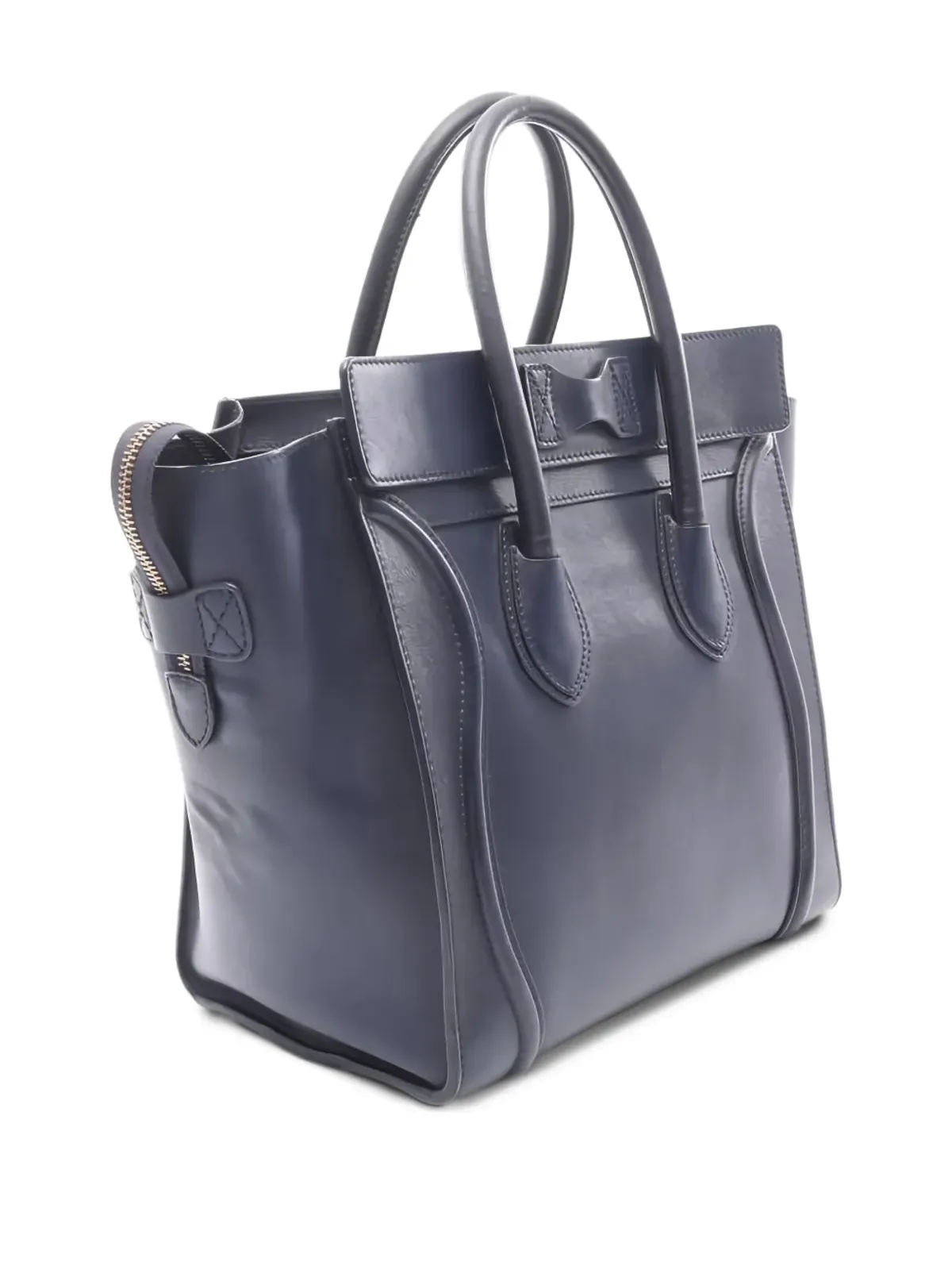 Celine Pre-Owned ミニ ラゲージ レザー ハンドバッグ - 画像2