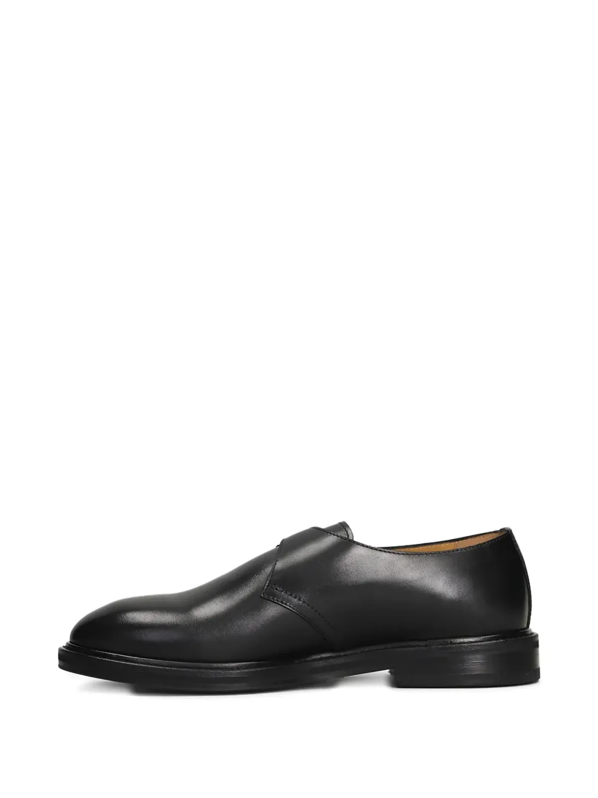 Henderson Baracco バックルストラップ レザー モンクシューズ - 画像5