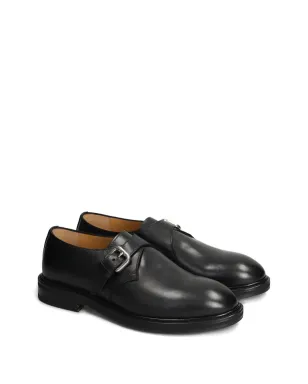 Henderson Baracco バックルストラップ レザー モンクシューズ - サムネイル2