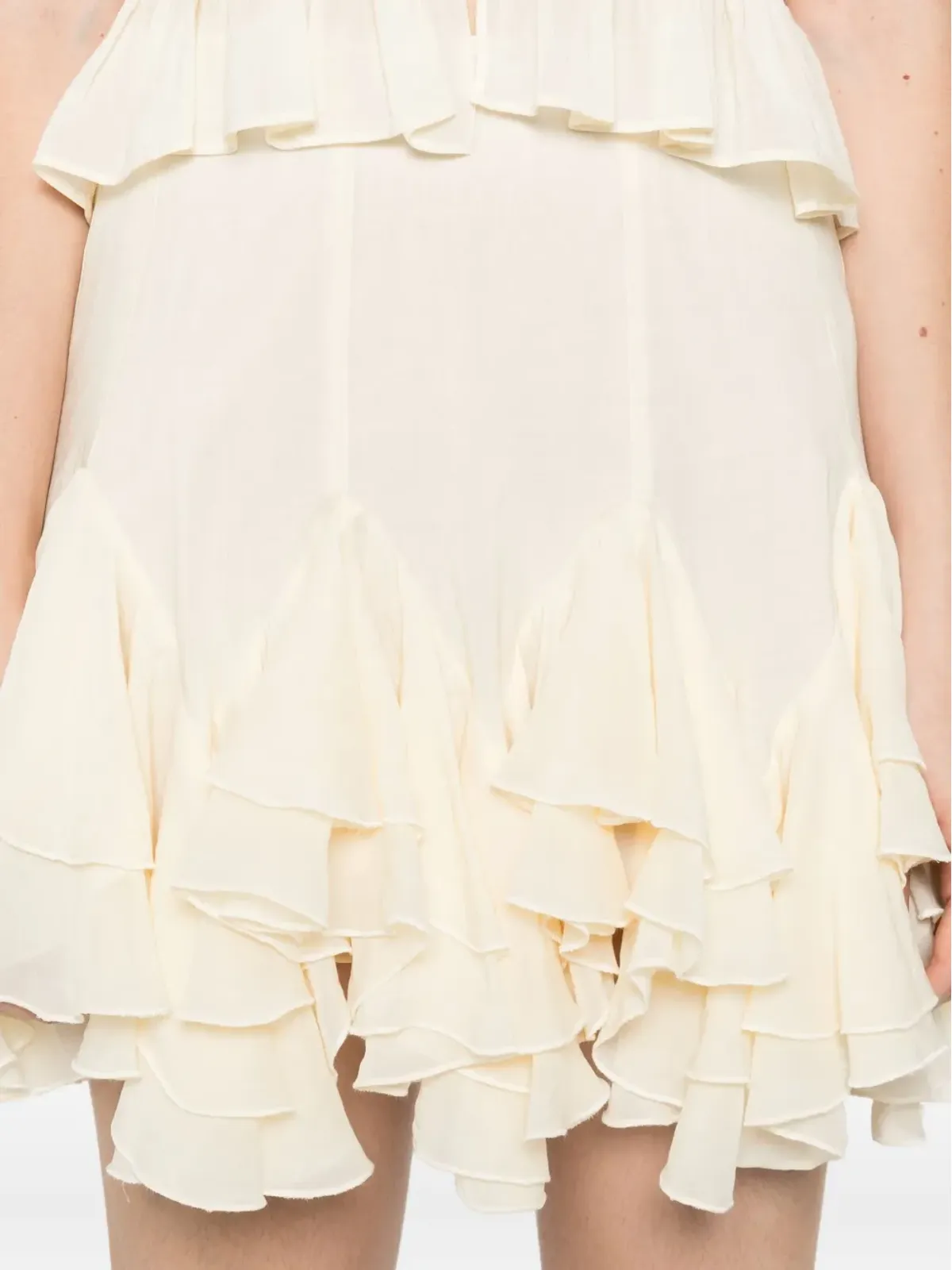 OCCLEUS Harvey A-line skirt - Yellow - 画像5
