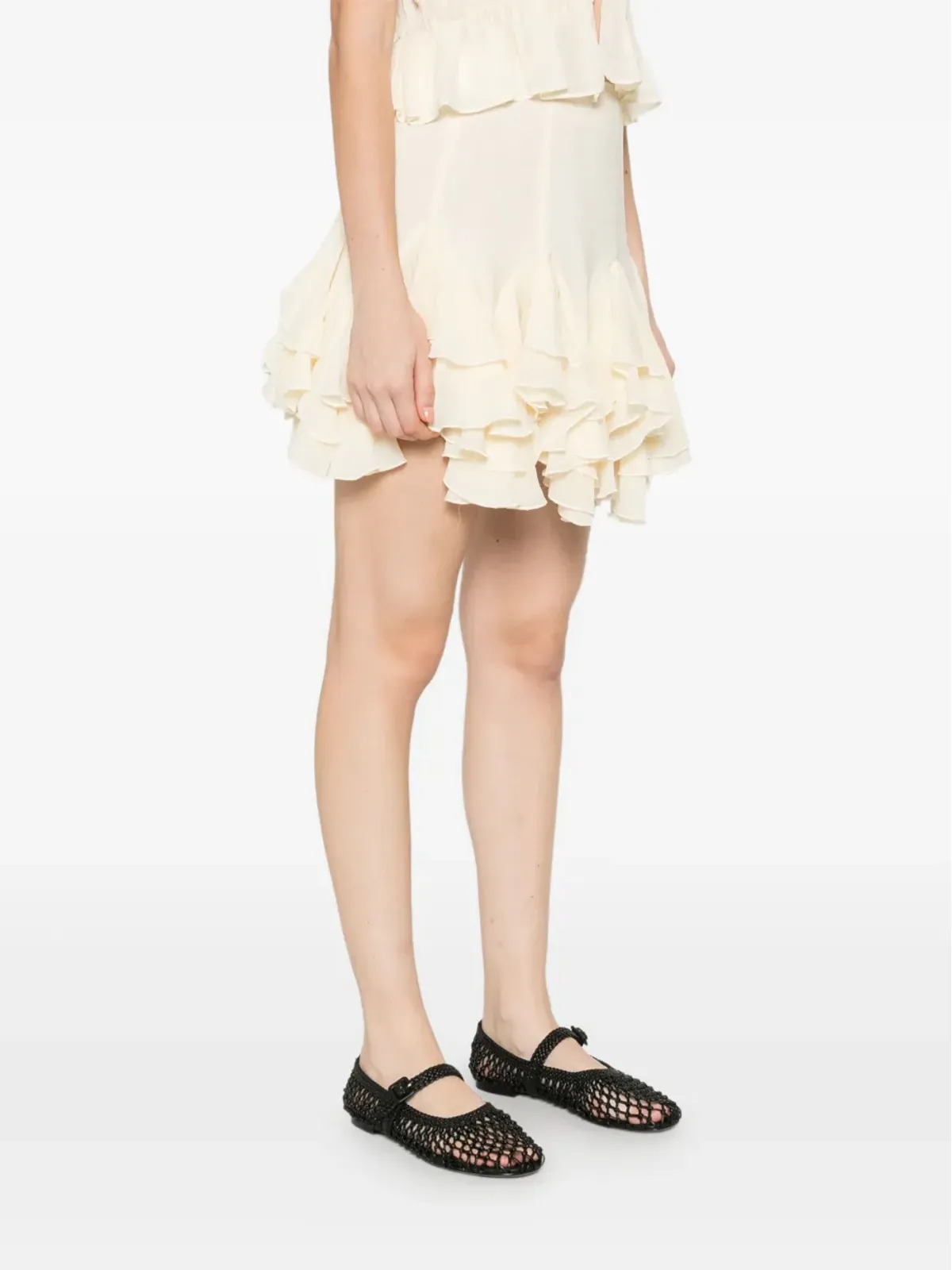 OCCLEUS Harvey A-line skirt - Yellow - 画像3