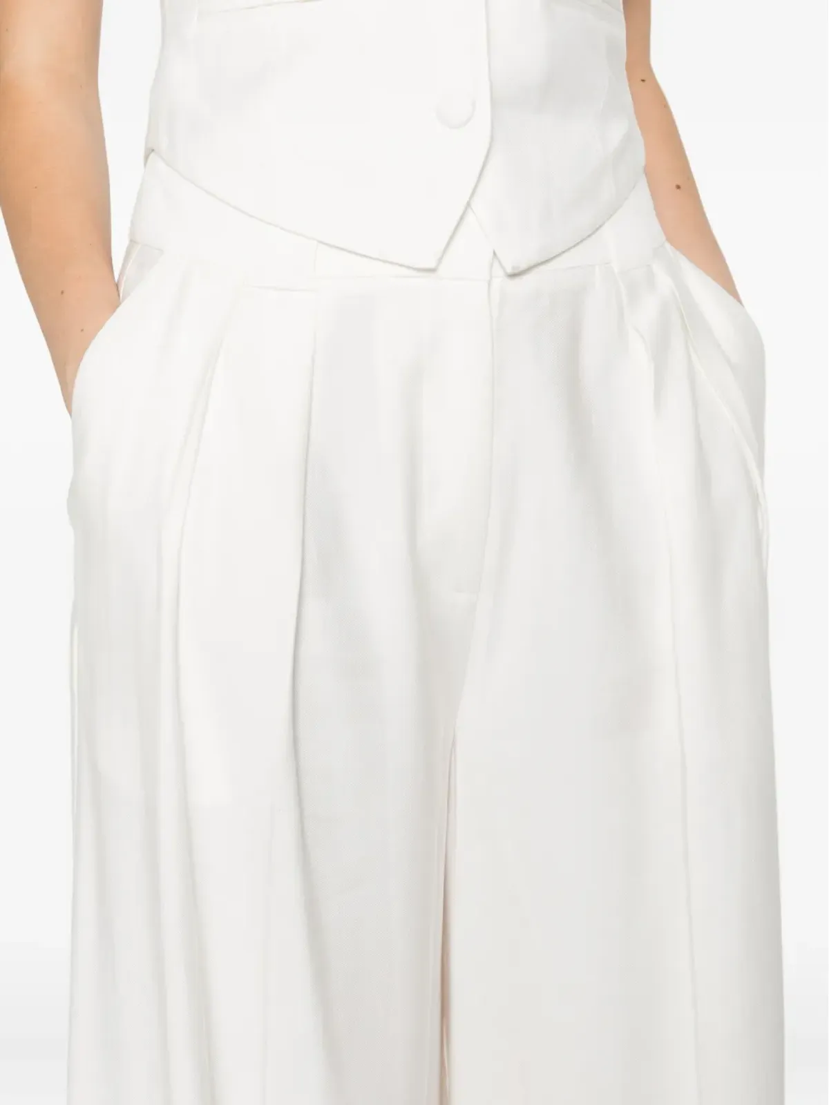 OCCLEUS Adeline pleated pants - 画像5