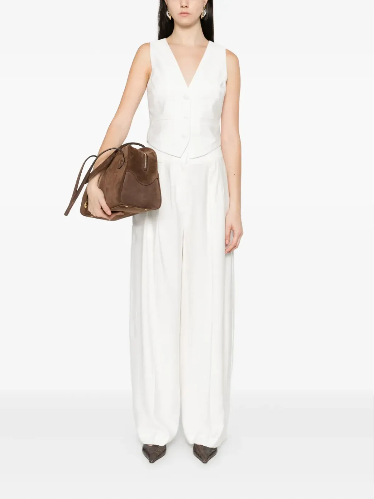 OCCLEUS Adeline pleated pants - 画像2