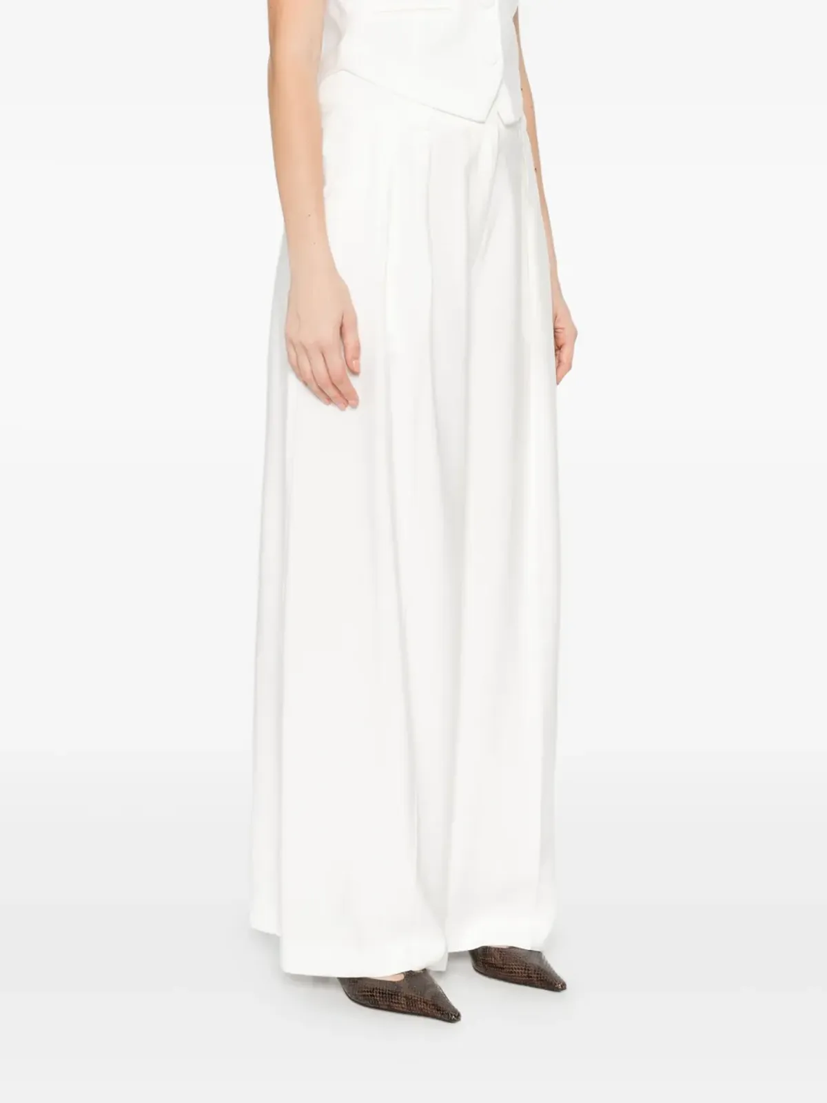 OCCLEUS Adeline pleated pants - 画像3