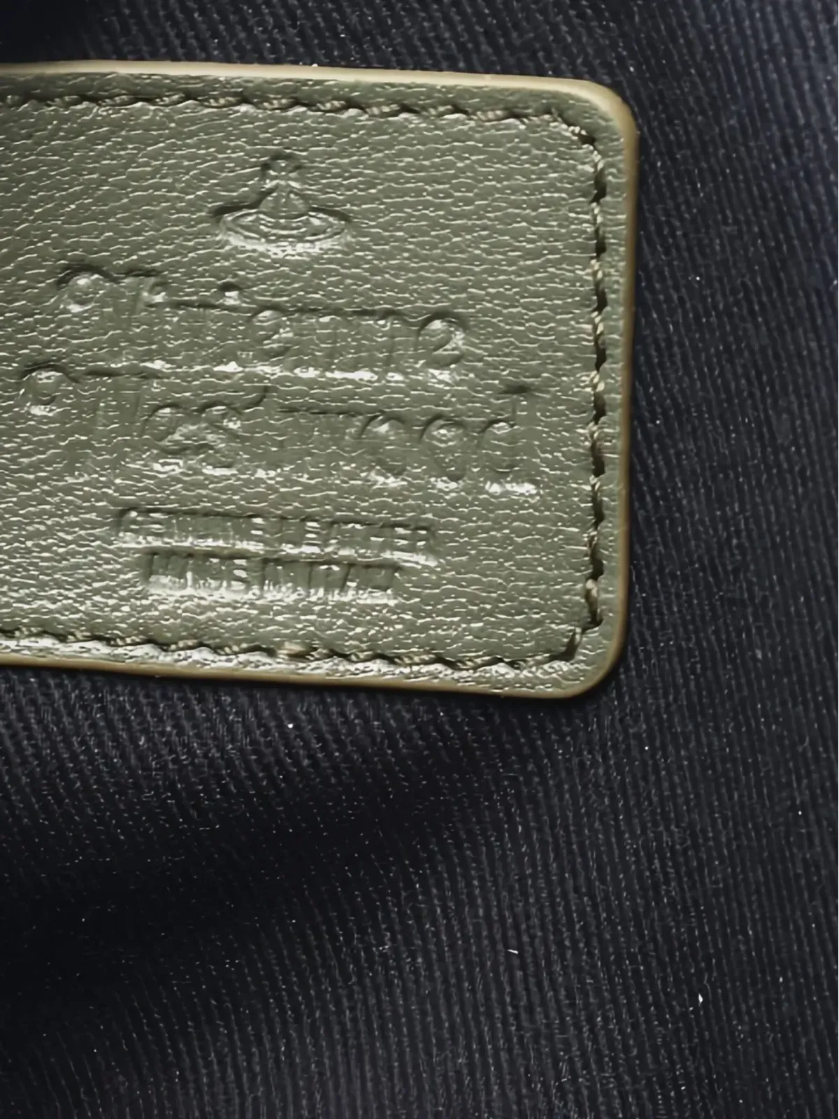 Vivienne Westwood Pre-Owned Orb レザー カードケース - 画像4