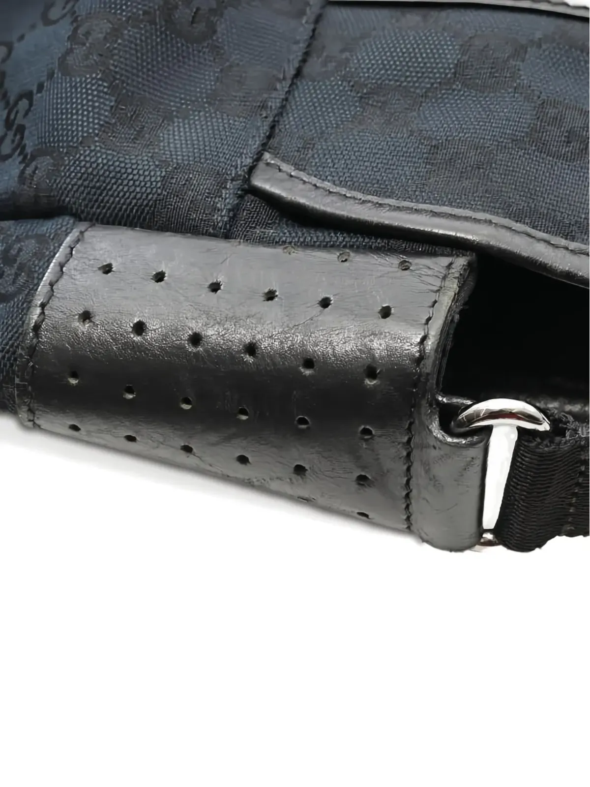 Gucci Pre-Owned 2000 GGキャンバス ショルダーバッグ - Blue - 画像5