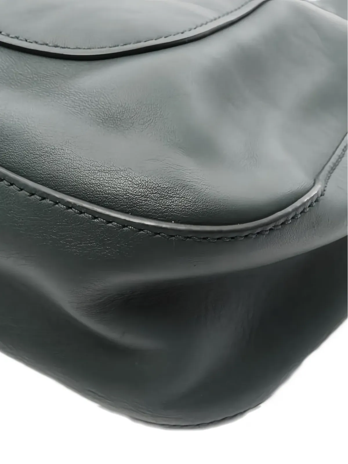 Prada Pre-Owned 10sレザーショルダーバッグ - 画像3
