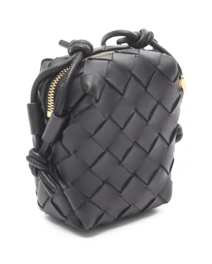 Bottega Veneta ビンテージ イントレチャートレザーショルダーバッグ - サムネイル2