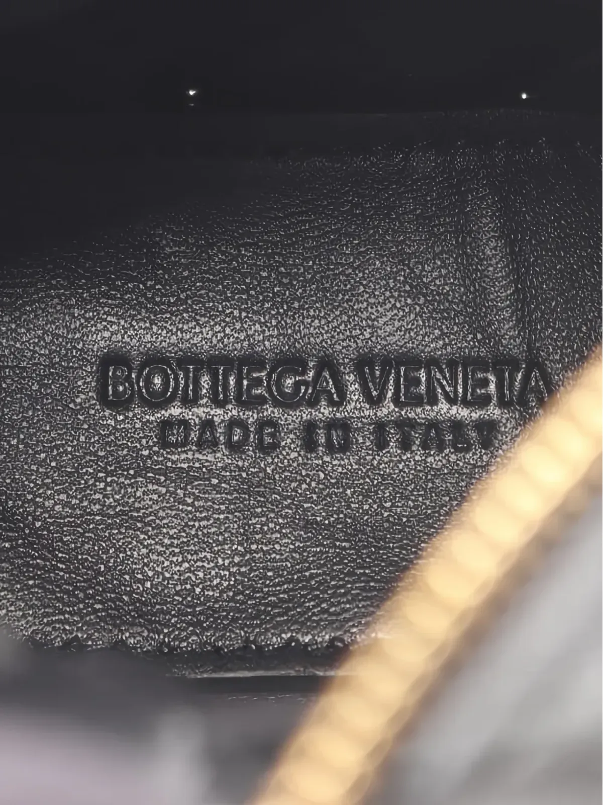 Bottega Veneta ビンテージ イントレチャートレザーショルダーバッグ - 画像4