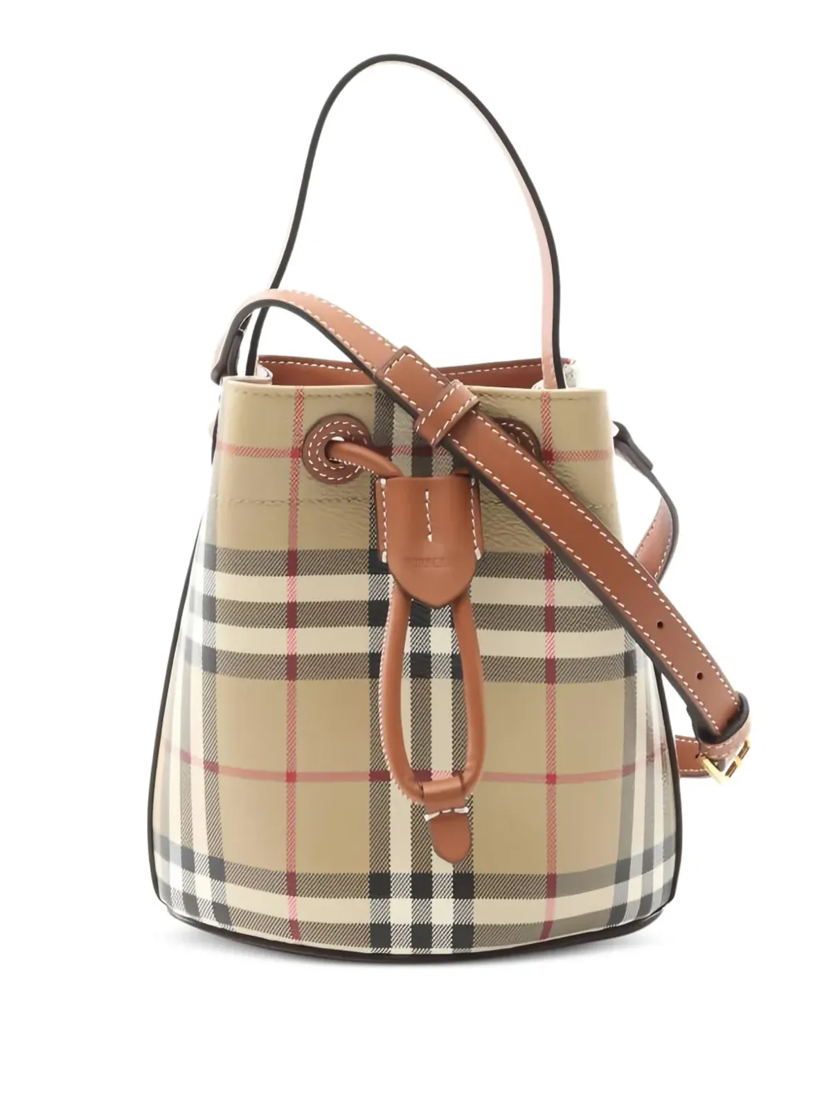 Burberry Pre-Owned 2020s チェック バケットバッグ - 画像1