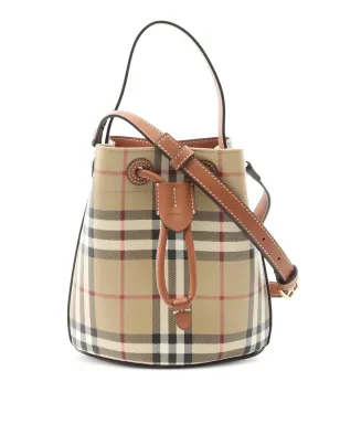 Burberry Pre-Owned 2020s チェック バケットバッグ - サムネイル1