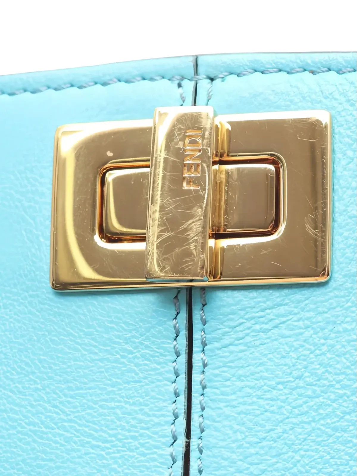 Fendi Pre-Owned スマホポーチ ブルー - 画像4