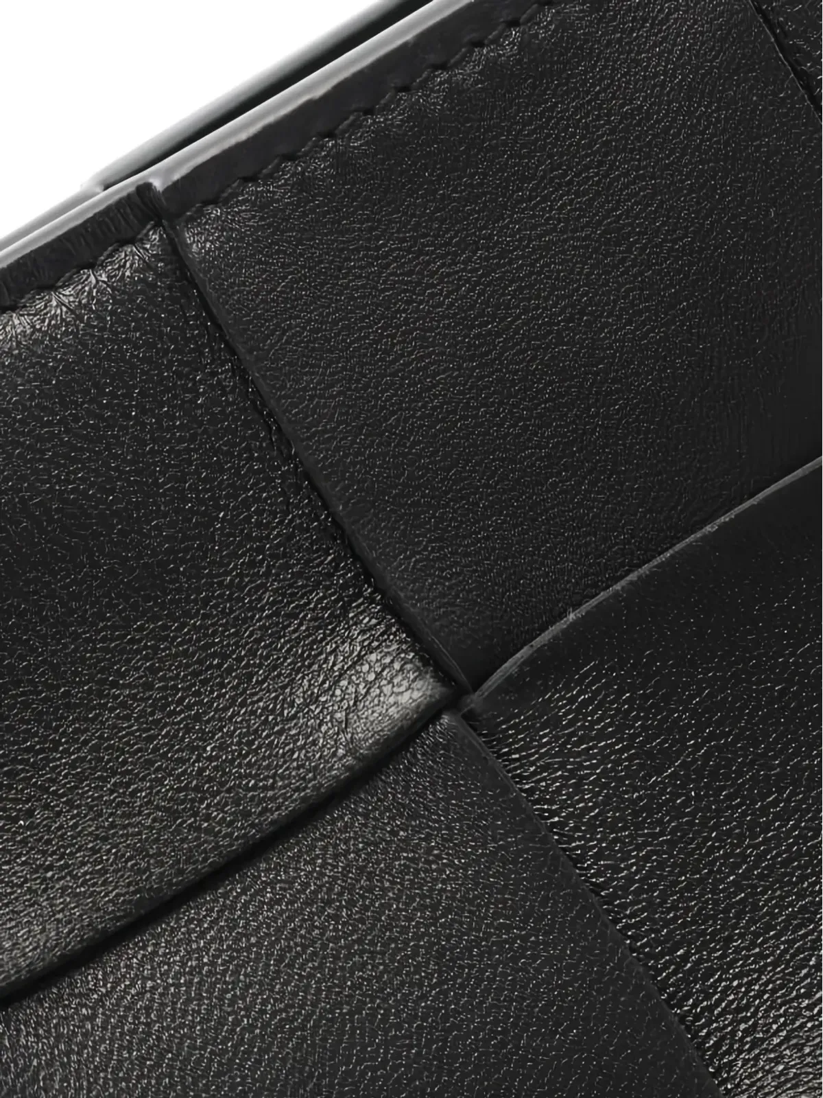 Bottega Veneta Pre-Owned イントレッチァート カセット ハンドバッグ ブラック - 画像4