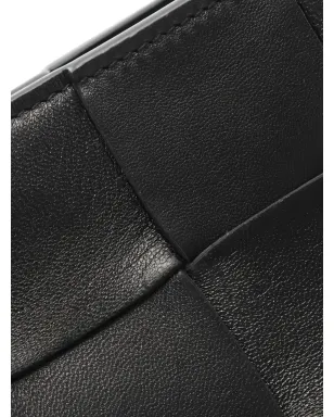 Bottega Veneta Pre-Owned イントレッチァート カセット ハンドバッグ ブラック - サムネイル4