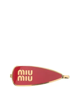 Miu Miu Pre-Owned ロゴヘアピン - サムネイル1