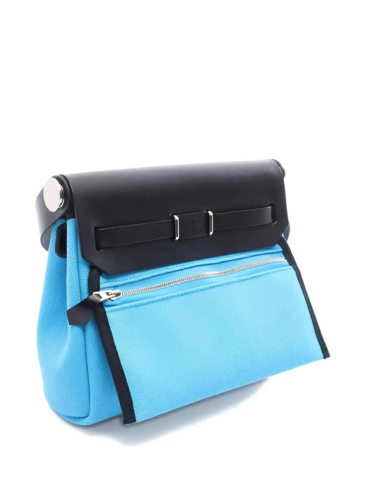 Hermès Pre-Owned ミニ Herbag ジップショルダーバッグ - ブルー - 画像2