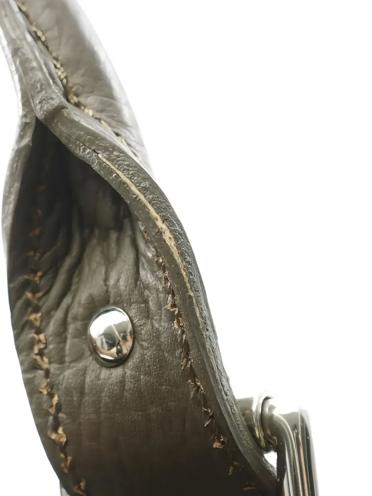 Burberry Pre-Owned レザー トートバッグ - グリーン - 画像3