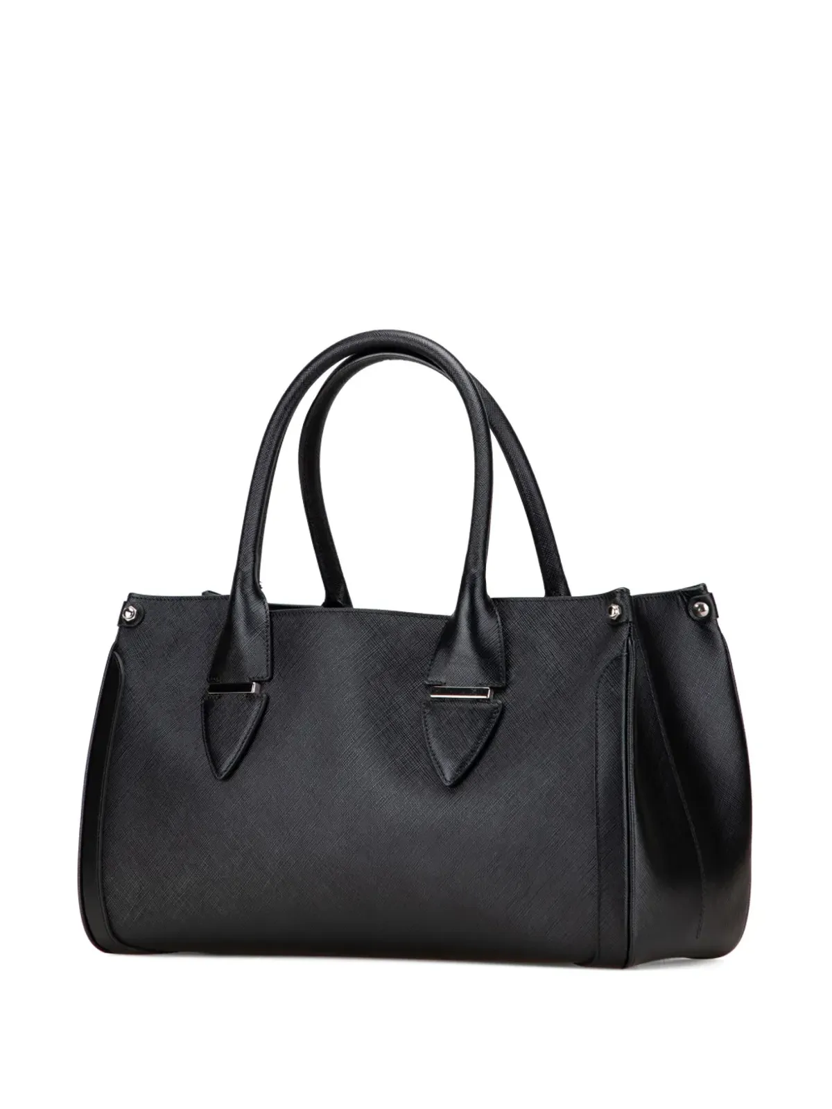 Ferragamo Pre-Owned レザー ダブル・ガンチーニ トートバッグ - ブラック - 画像3