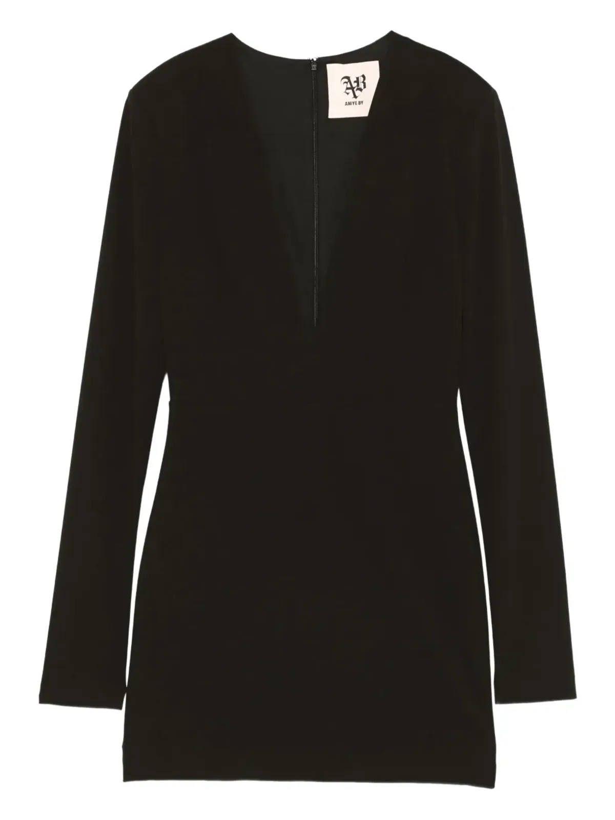 Aniye By V-neck mini dress - Black - 画像1