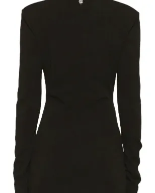 Aniye By V-neck mini dress - Black - サムネイル3