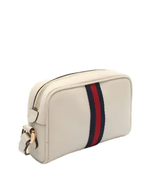 Gucci Pre-Owned オフィディア レザーショルダーバッグ - ホワイト - サムネイル2