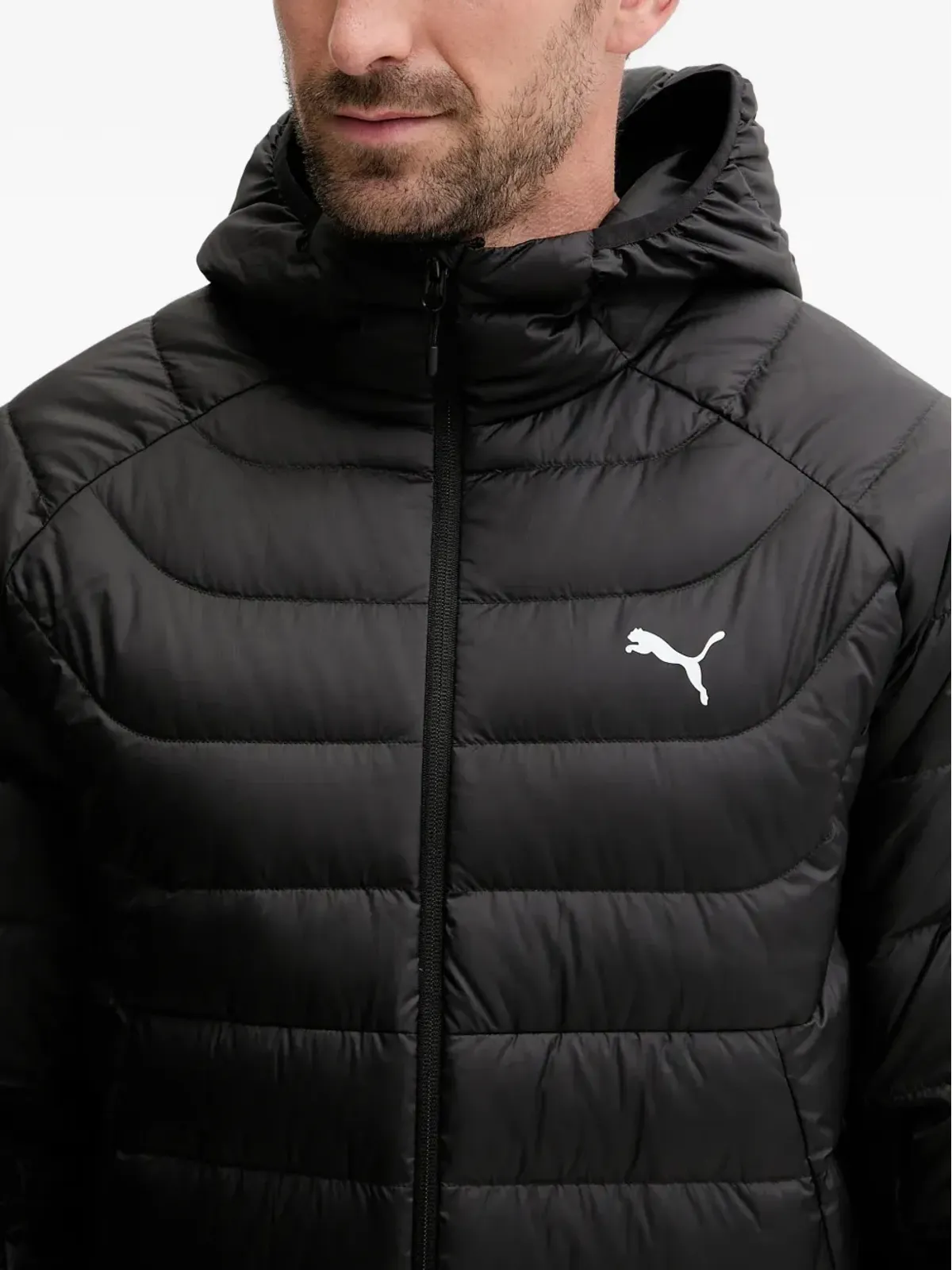 PUMA Packlite hooded-logo jacket - Black - 画像5