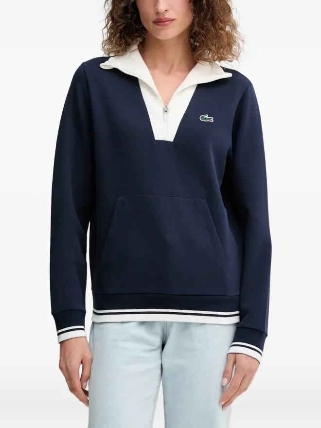 Lacoste Lacoste ヘリテージ テニス クォータジップ スウェットシャツの商品画像