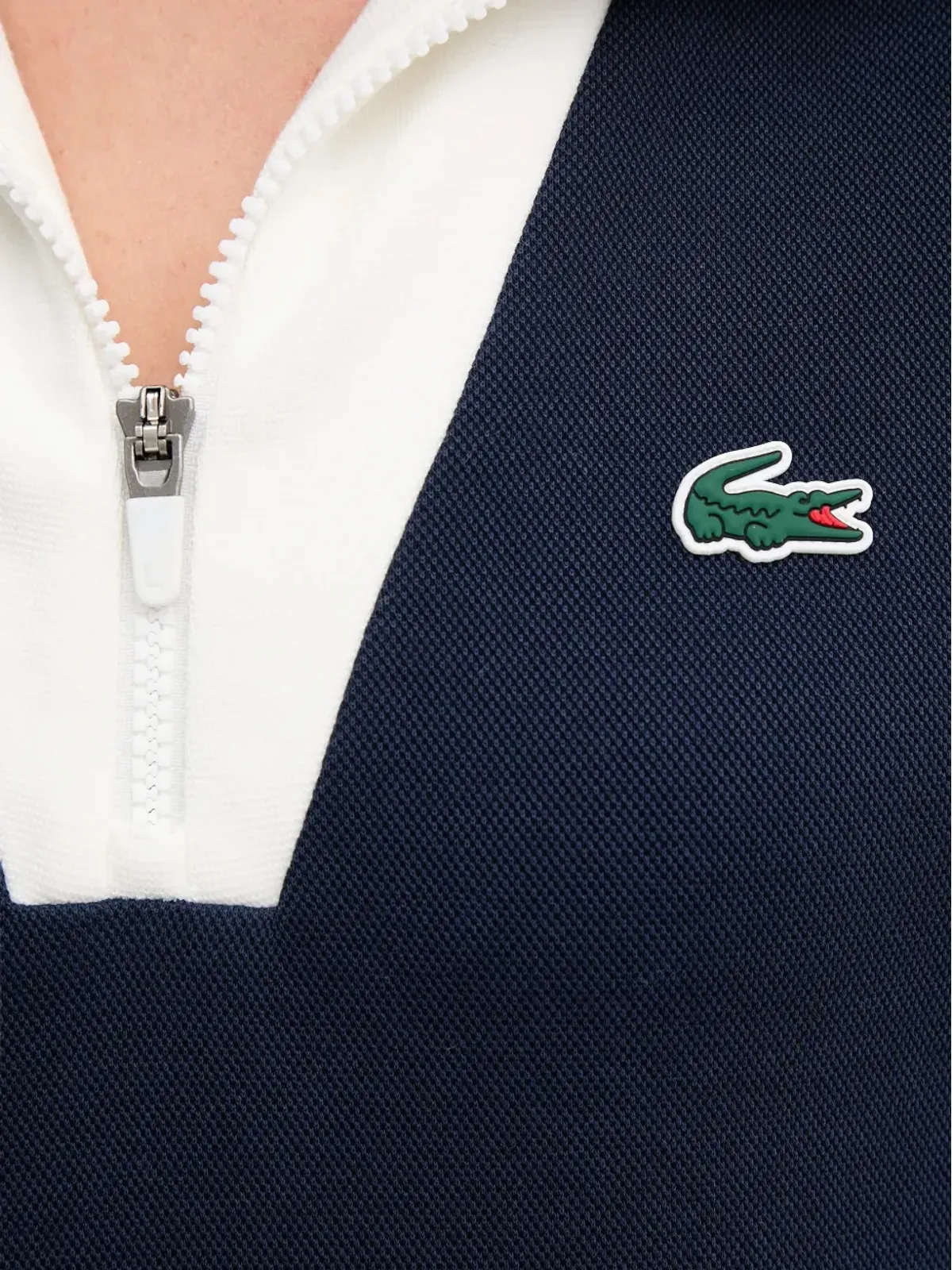 Lacoste ヘリテージ テニス クォータジップ スウェットシャツ - 画像4