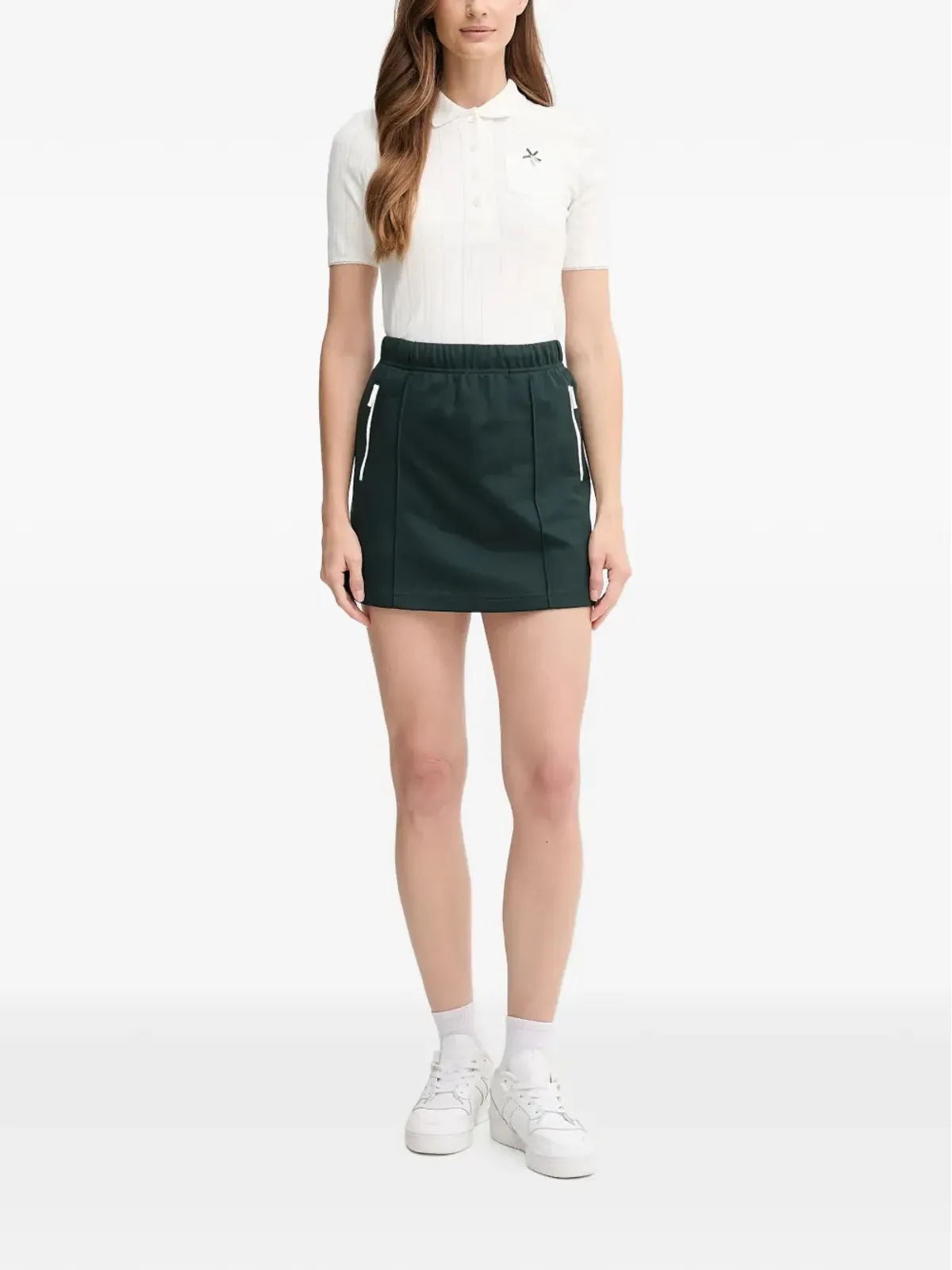 Lacoste ジップポケット付きミニスカート - 画像2