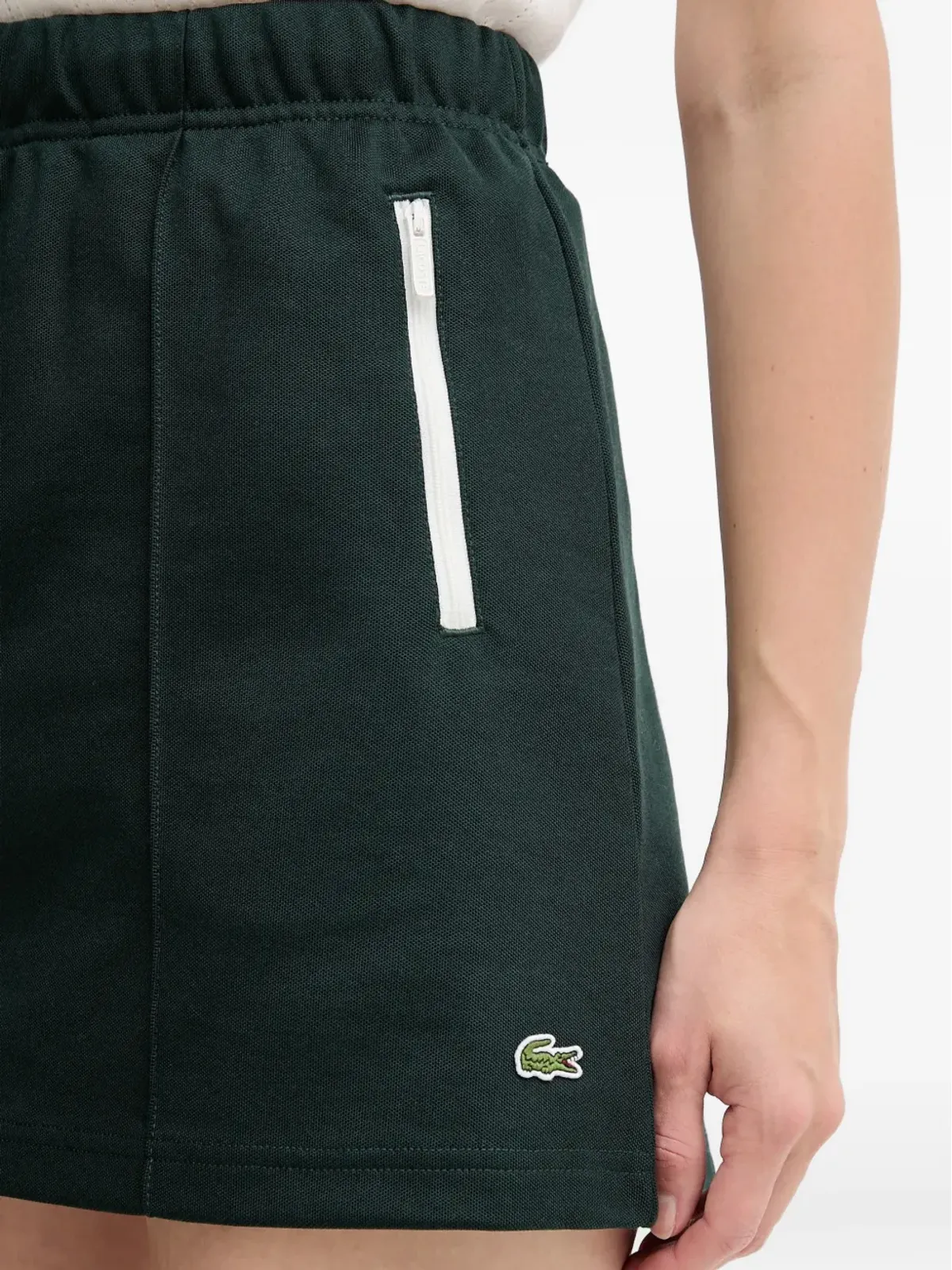Lacoste ジップポケット付きミニスカート - 画像4