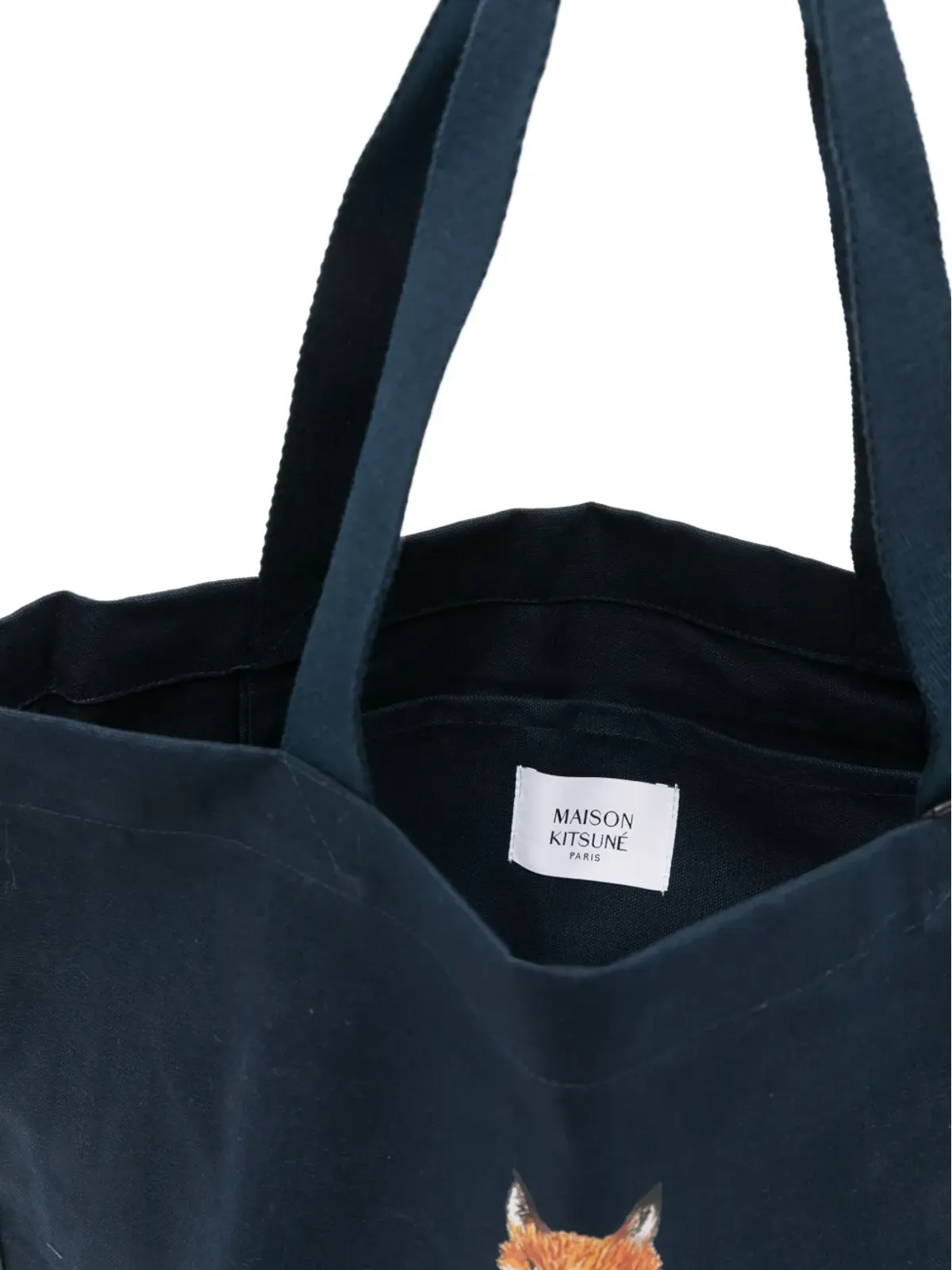 Maison Kitsuné Dressed Fox トートバッグ - 画像5