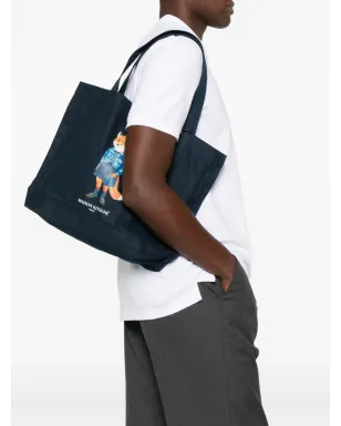 Maison Kitsuné Dressed Fox トートバッグ - サムネイル2