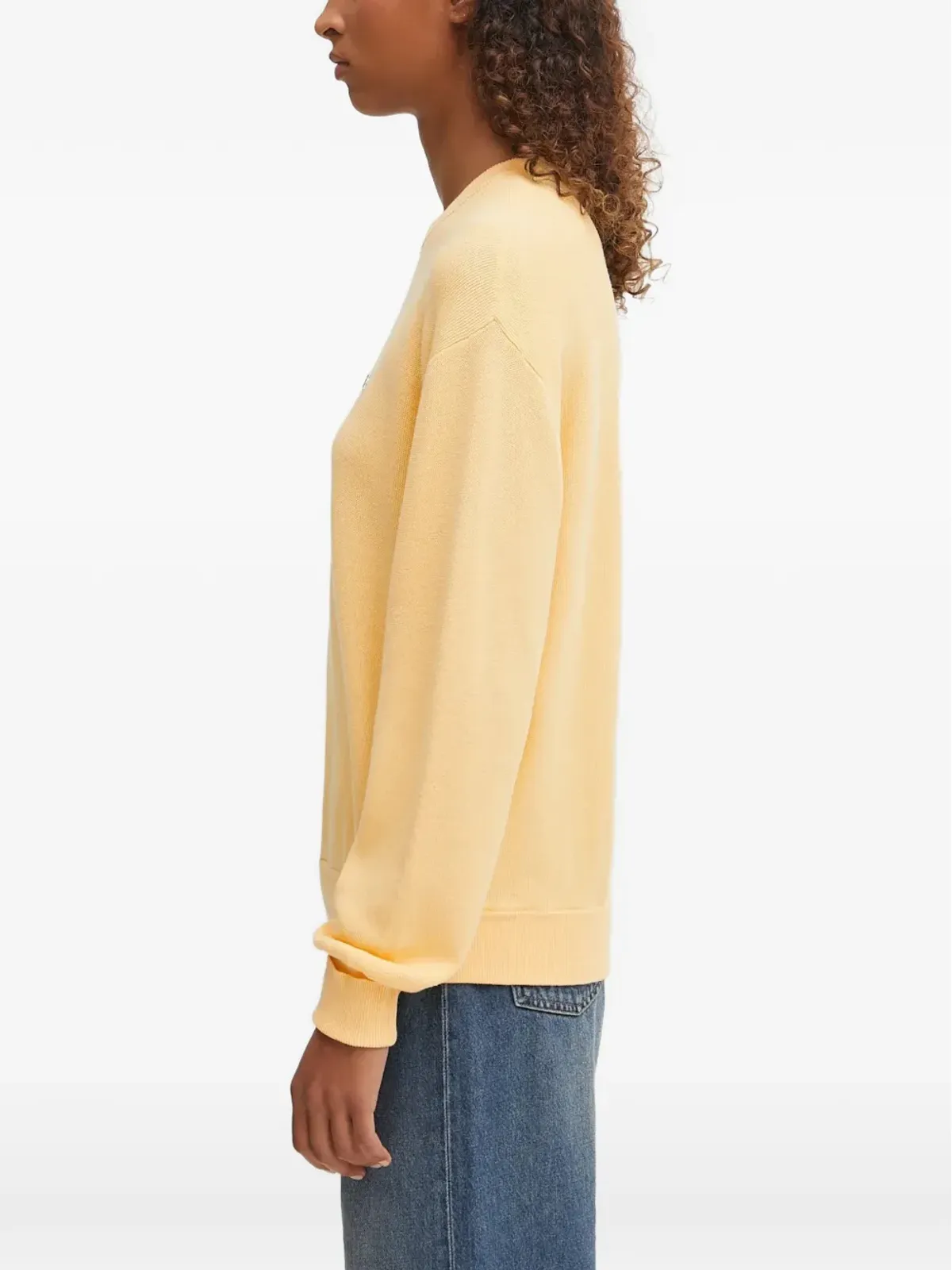 Lacoste ロゴ クルーネックセーター - 画像2
