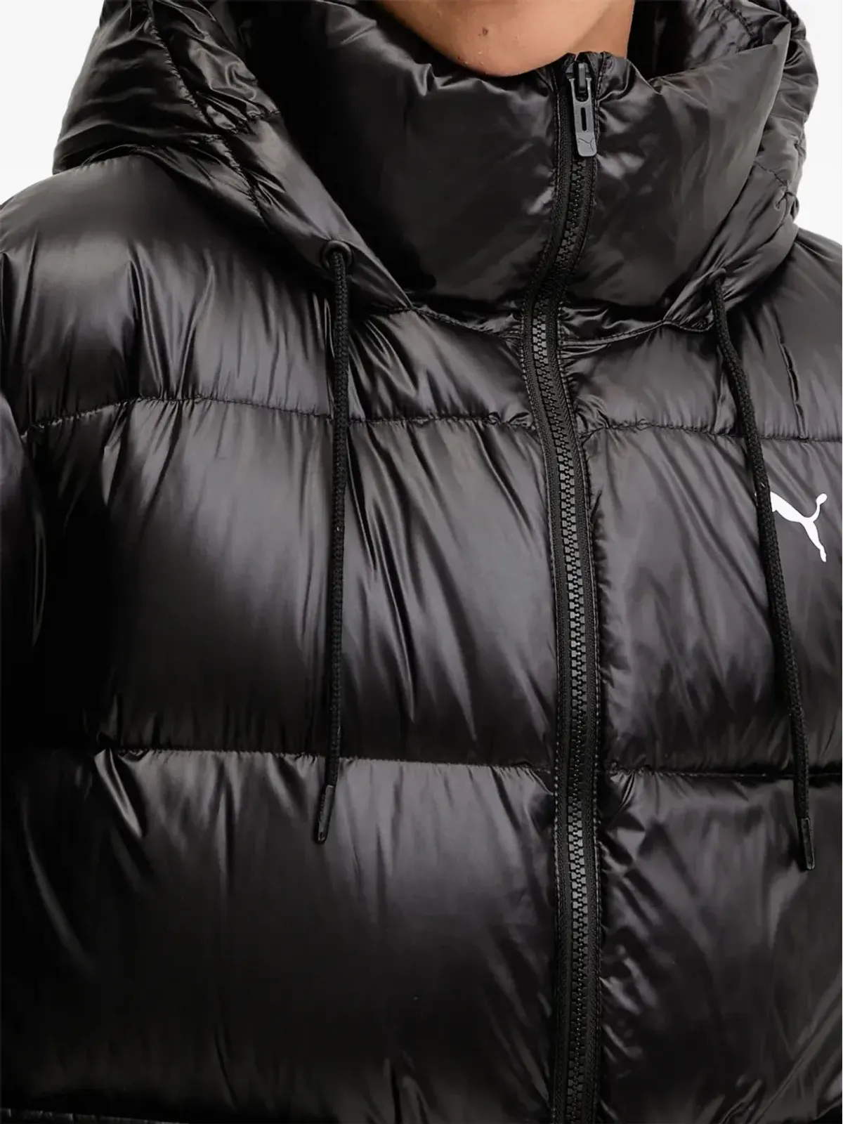 PUMA フード付きキルティングジャケット - 画像4