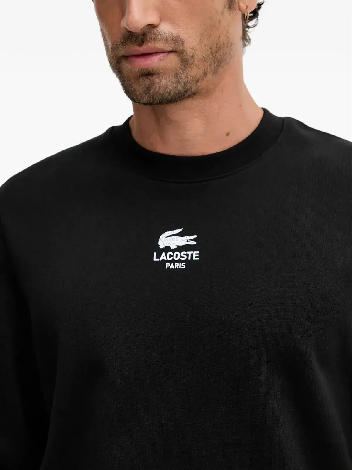 Lacoste ロゴプリントセーター - 画像4