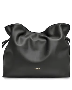 LOEWE フラメンコ ノットクラッチバッグ - ブラック - サムネイル2
