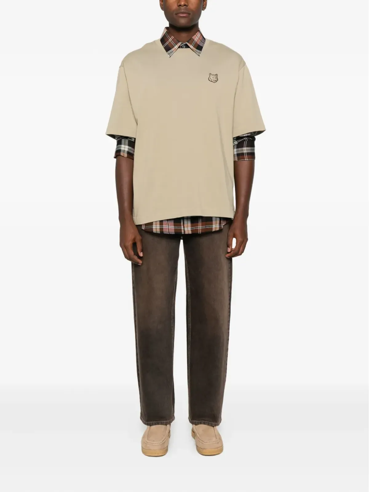 Maison Kitsuné フォックスヘッドTシャツ - 画像2