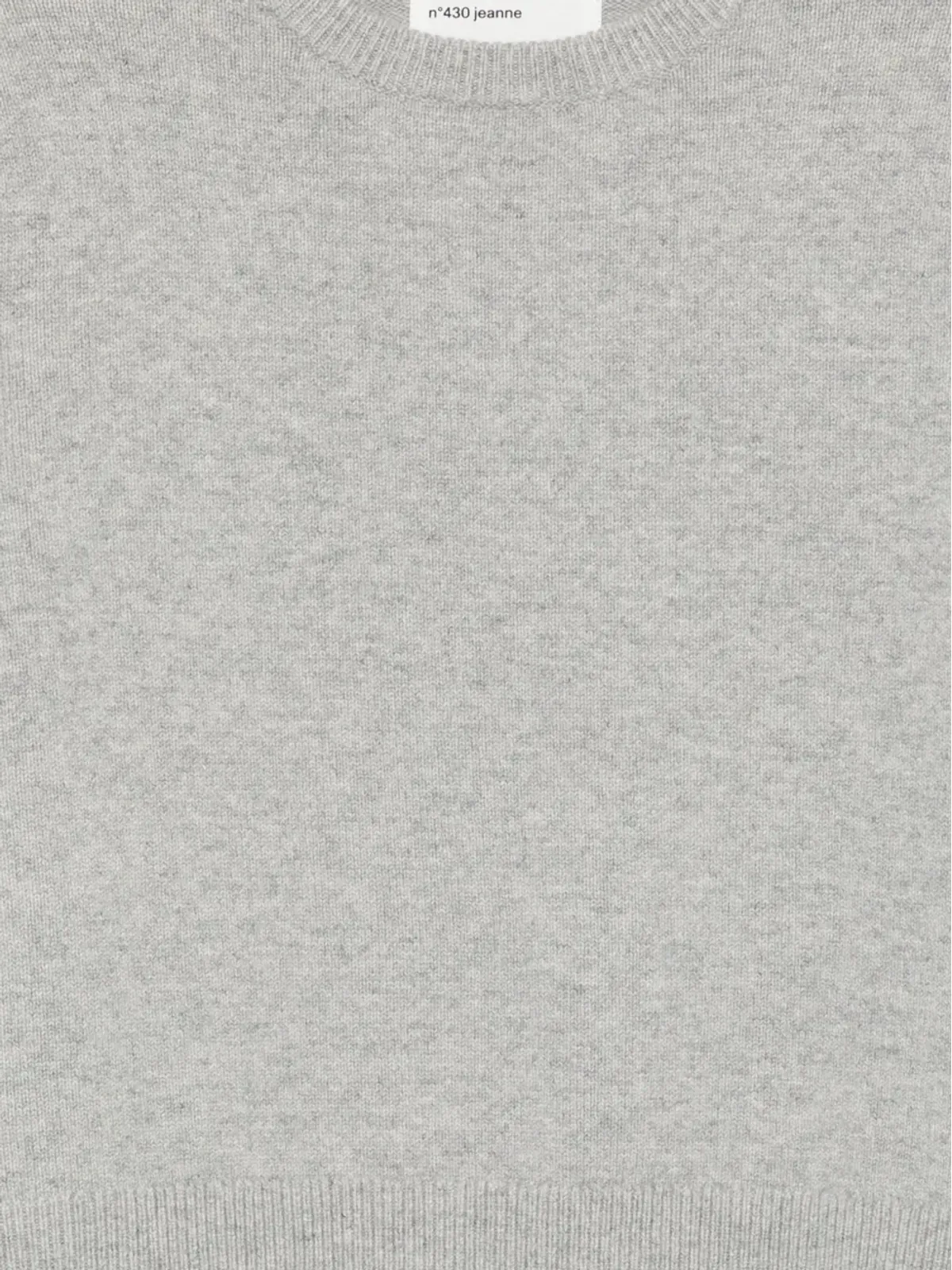 extreme cashmere クルーネック ファインニットセーター - 画像3
