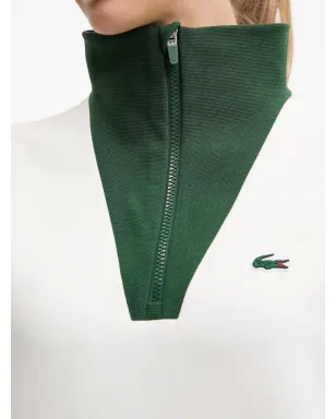 Lacoste ジップ付きモックネックセーター - サムネイル4