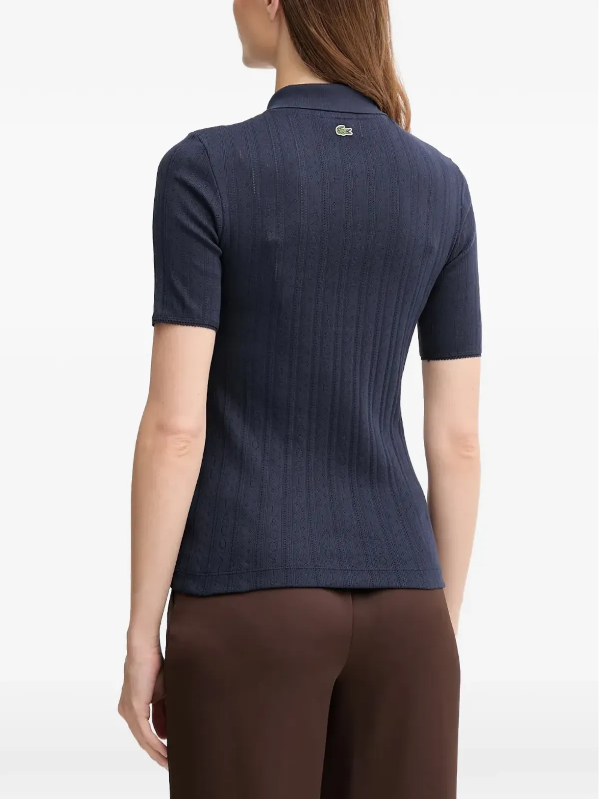 Lacoste 半袖ポロシャツ（胸ポケット付き） - 画像4